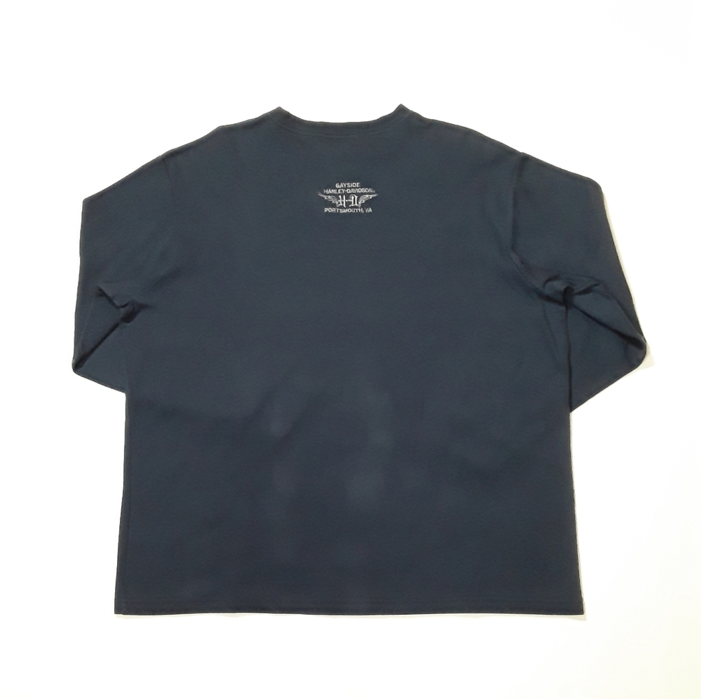 COPY - Harley Davidson Waffle Knit Thermal Shirt - Picture 6 of 6
